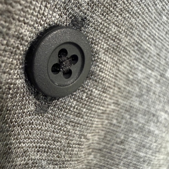 Lululemon Golf Polo Shirt Mens Large Slim Casual Button Performance Tee Summer - Picture 4 of 12